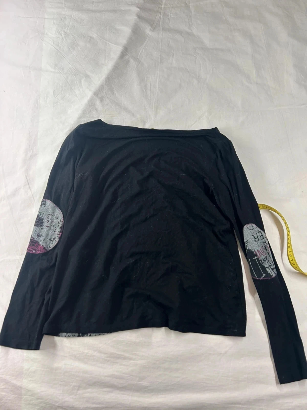 Zwarte vintage geprinte trui Di Vilune van viscose – photo 11